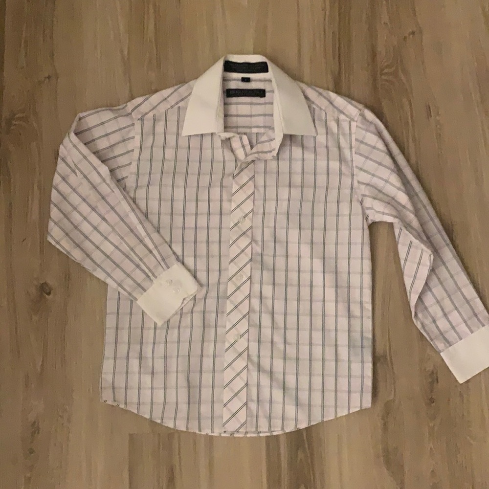 Boys Button Down Dress Shirt